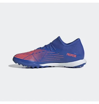 Сороконожки унисекс Adidas Predator Edge.3 Low Tf Blue Gx2632