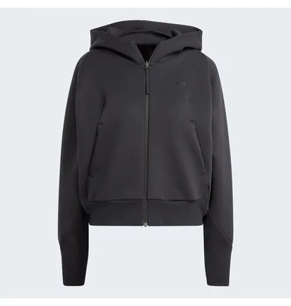 Толстовка жіноча Adidas Z.N.E. Full-Zip Black IN5128