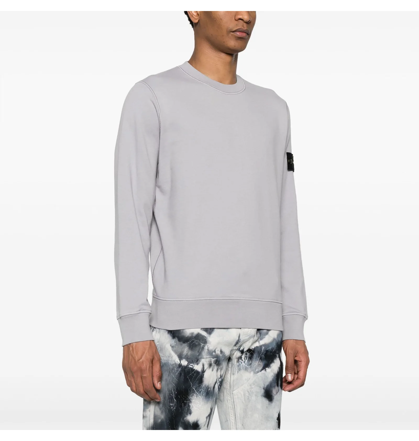 ᐉ Свитшот мужской Stone Island Sweatshirt Grey 811563051-V0M64
