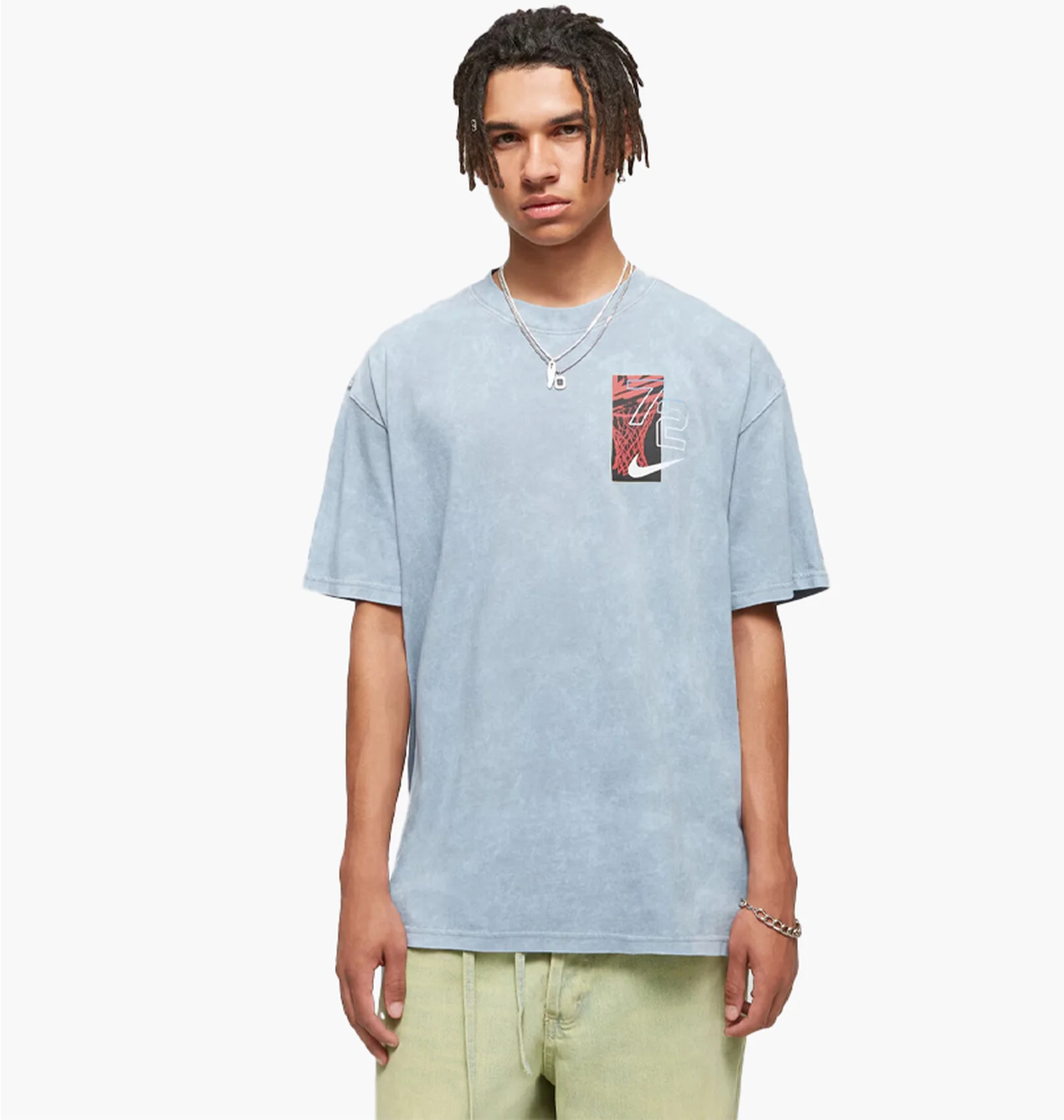 ᐉ Футболка мужская Nike Tee M90 Oc Dna Light Blue FZ8093-065