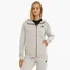 Толстовка женская Nike Essntl Flc Fz Hoodie White Dx2317-104