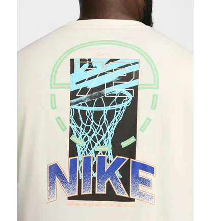 Футболка чоловіча Nike Max90 Basketball T-Shirt Beige FZ8093-113