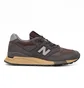 Кроссовки мужские New Balance 998 Miusa Stone Island Raso Gommato Brown U998PR