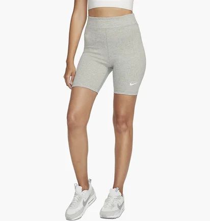 Шорты женские Nike Sportswear Classics High-Waisted 8 Biker Shorts Grey DV7797-063