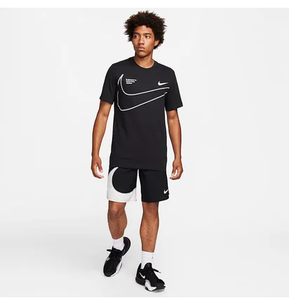 Футболка мужская Nike Dri-Fit Tee Q5 Black FN0843-010