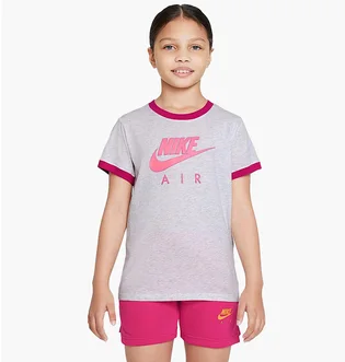 Футболка детская Nike G Nsw Tee Ringer Air Grey DO4641-051