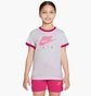 Футболка детская Nike G Nsw Tee Ringer Air Grey DO4641-051