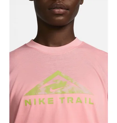 Футболка женская Nike Dri-Fit Trail Short Sleeve Tee Pink DX7896-611