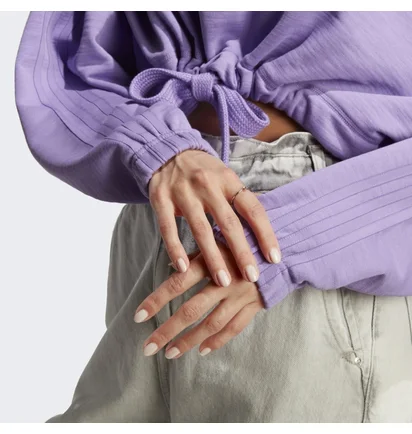 Футболка жіноча Adidas Dance Crop Versatile Sweatshirt Violet IC6685