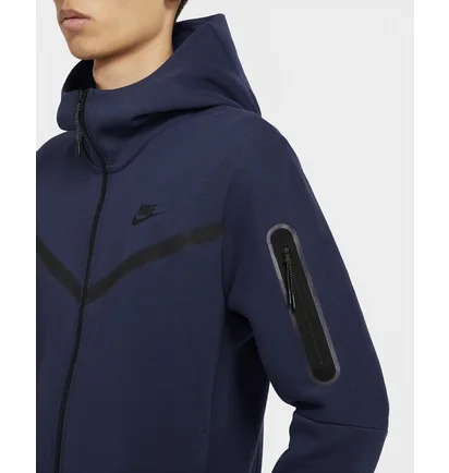 Толстовка чоловіча Nike Sportswear Tech Fleece Blue CU4489-410