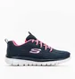 Кроссовки женские Skechers Get Connected Blue 12615-NVHP