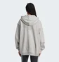 Худи женское Adidas Essentials Oversized Fleece Hoodie Grey IY7345