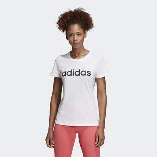 Футболка жіноча Adidas Essentials Linear W White DU0629