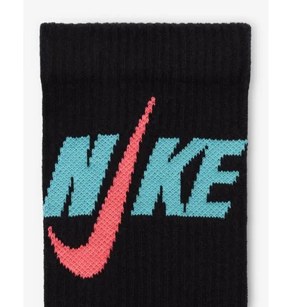Шкарпетки унісекс Nike Everyday Plus Cushioned Black (3 пари) DH3822-910