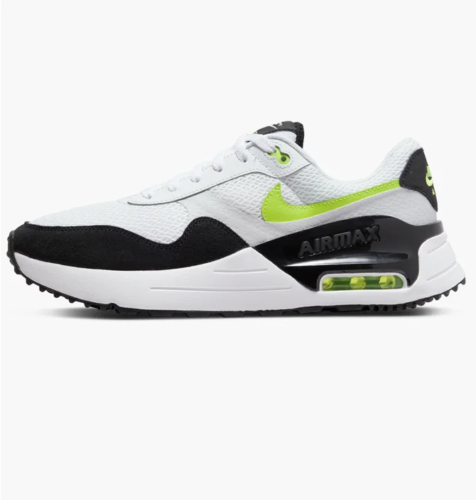 Кросівки чоловічі Nike Air Max Systm White/Black Dm9537-100