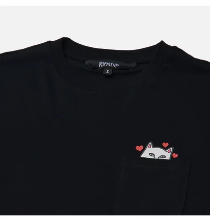 Футболка жіноча RipNDip Nermal Loves Black RNDWOM72