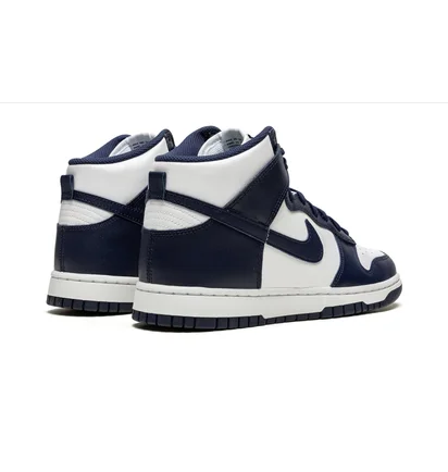 Кросівки чоловічі Nike Dunk High White/Blue DD1399-104