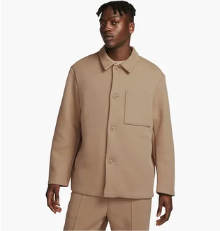 Пальто чоловіче Nike Sportswear Tech Fleece Reimagined Oversized Shacket Brown FB8167-247