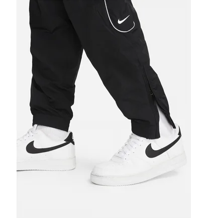 Штани чоловічі Nike Solo Swoosh MenS Track Pants Black FB8620-010