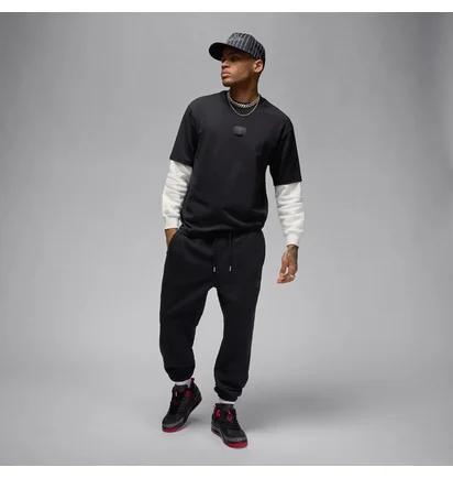 Спортивний костюм чоловічий Air Jordan M Flt Flc Po Black FV7247-010__FV7251-010