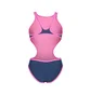 Купальник женский Arena One Biglogo One Piece Blue 001198-790