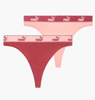 Трусики женские Puma String Red/Peach (3 шт) 935337-02