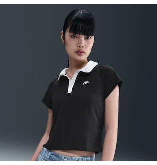 Поло женское Nike Nsw Retro Polo Spd Black IH8502-010