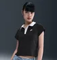 Поло женское Nike Nsw Retro Polo Spd Black IH8502-010