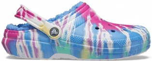 Тапочки унисекс CROCS Classic Lined Tie-Dye Clog Multi 206341-4SO
