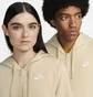 Толстовка жіноча Nike Sportswear Club Fleece WomenS Full-Zip Hoodie Beige DQ5471-126