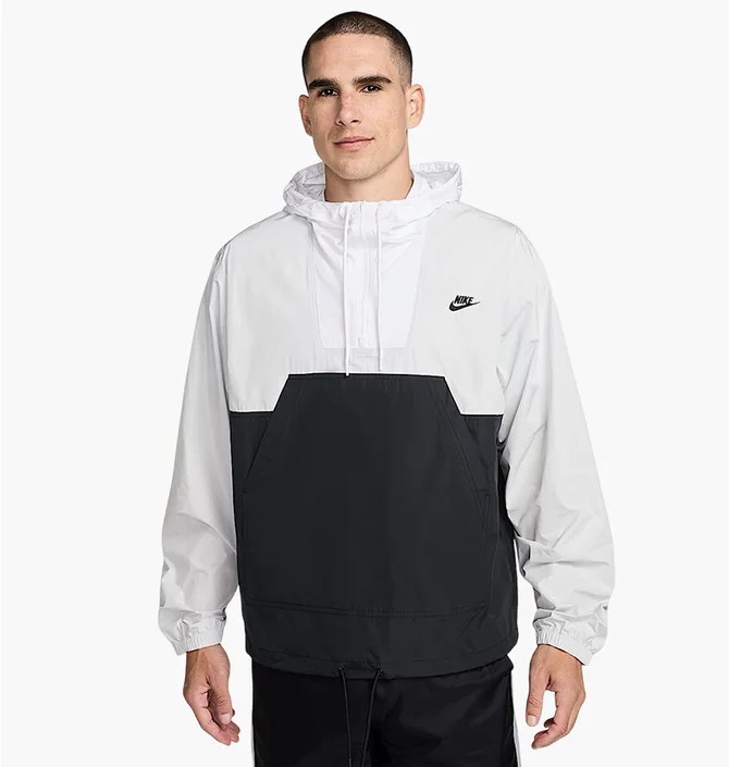 ᐉ Анорак мужской Nike Club Black/White HJ1957-025 - купить в