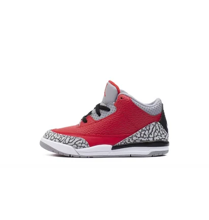 Кроссовки детские Air Jordan 3 Retro Se Red Cq0489-600