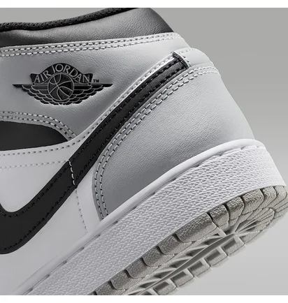 Кроссовки детские Air Jordan 1 Mid Bg Black/White DQ8423-101