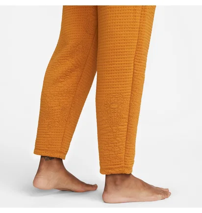 Штаны женские Nike Yoga Luxe Fleece Bottom Orange DX5797-754