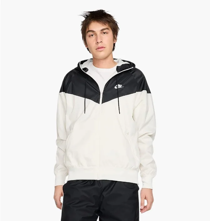Ветровка мужская Nike Nsw Heritage Windrunner White/Black DA0001-136