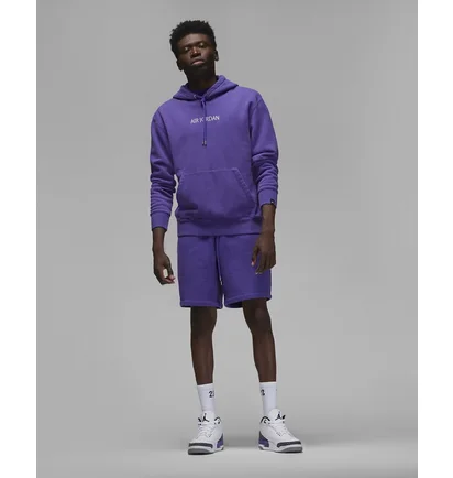 Худи мужское Air Jordan Wordmark Fleece Hoodie Violet DV6463-514