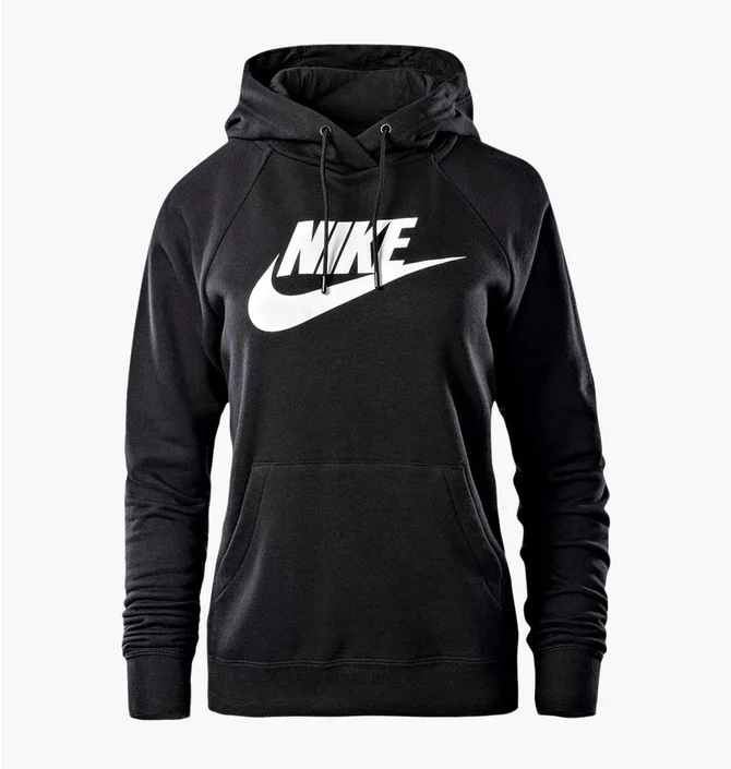 Худи женское Nike W Nsw Essntl Hoodie Po Hbr Black BV4126-010
