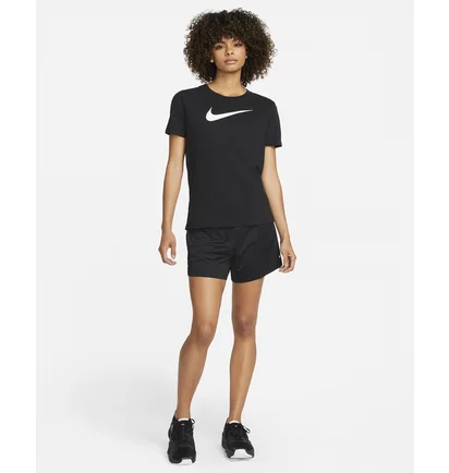 Футболка женская Nike Dri-Fit Swoosh Wot-Shirt Black FD2884-010