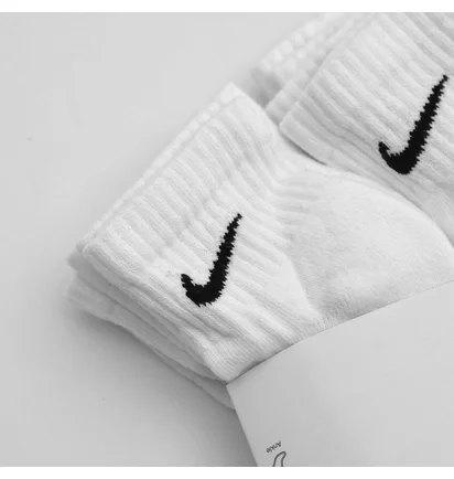 Шкарпетки унісекс Nike Everyday Cushioned Training Ankle Socks (6 пар) White SX7669-100