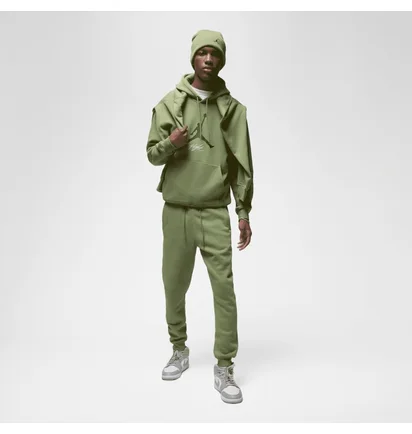 Худи мужское Air Jordan Essential Fleece Baseline Hoodie Green FD7545-340