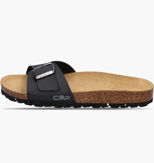 Тапочки женские CMP Eco Elys Black 3Q95846-U901