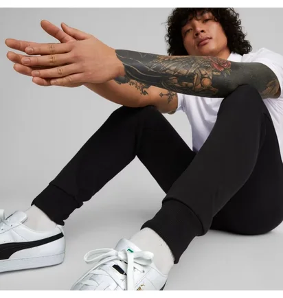 Спортивный костюм мужской Puma Essentials Logo Sweatpants & Hoodie Black 847228-01__586716-01