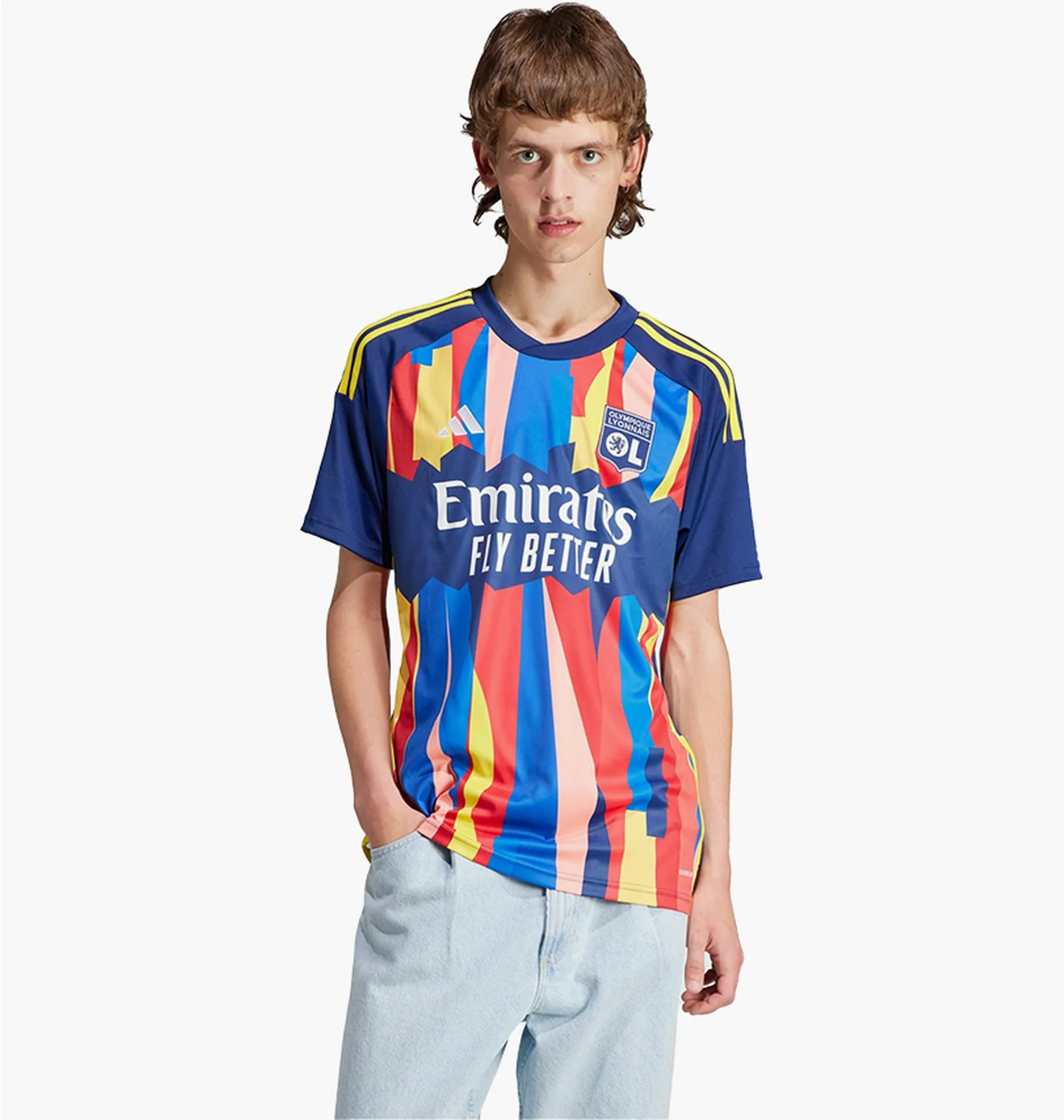 ᐉ Футболка мужская Adidas Olympique Lyonnais 23/24 Third Jersey