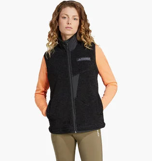 Майка женская Adidas Terrex Xploric High Pile Fleece Vest Black IW0237
