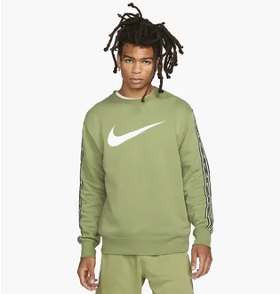 Свитшот мужской Nike Repeat Sw Pk Jogger Olive Dx2029-334