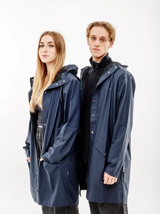 Пальто унісекс Rains Jackets Blue 1202-BLUE