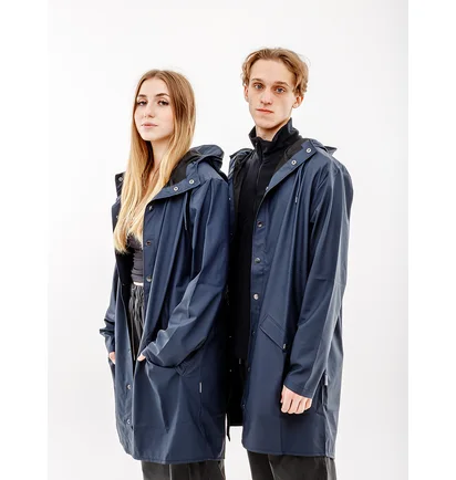Пальто унісекс Rains Jackets Blue 1202-BLUE