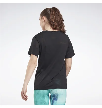 Футболка жіноча Reebok Burnout T-Shirt Black Gt3133