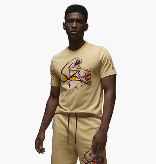 Футболка чоловіча Air Jordan T-Shirt Flight Mvp Beige DX9569-252