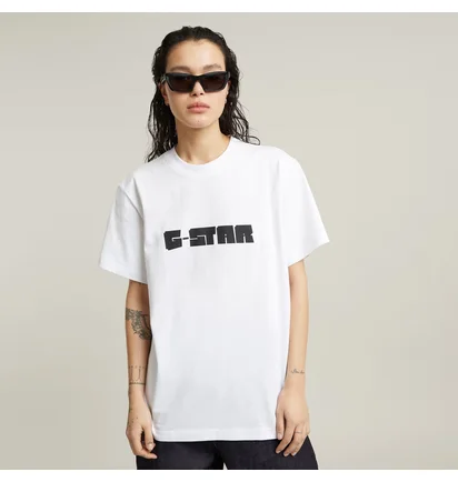 Футболка унісекс G-Star Script Ts White D25682-C336-110